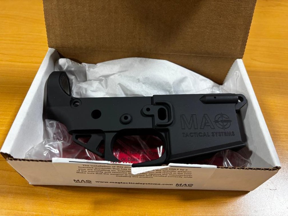 New Mag Tactual Multi-Cal Lower Receiver, MG-G4, Mag Black