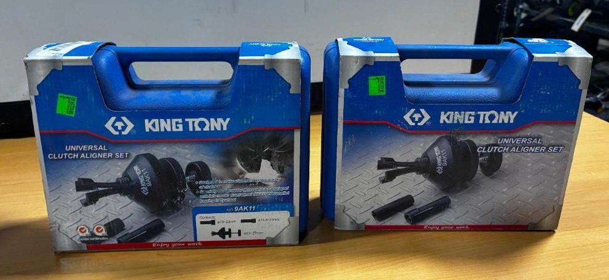 Two New King Tony Universal Clutch Aligner Sets