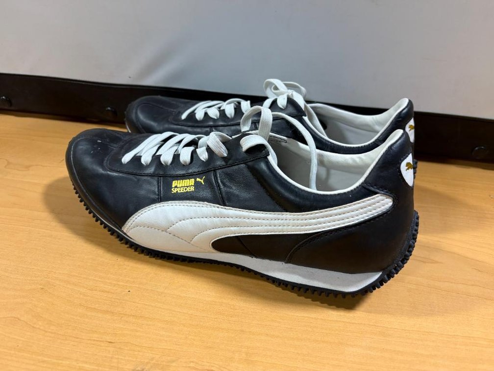 Vintage Puma US Size 13 Bicycle Shoes