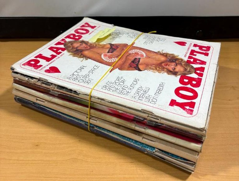 Collection of Vintage Playboy Magazines; 1978, Feb, March, Sept - Dec
