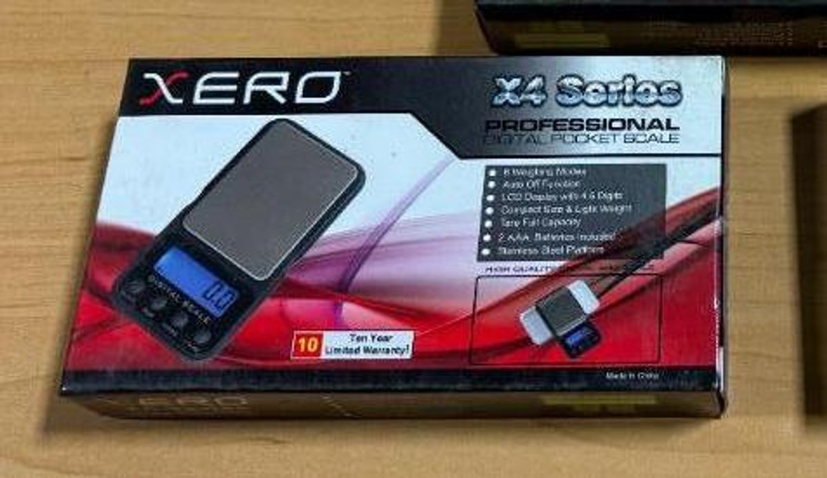 XERO X4 Series, Professional Digital Pocket Scale, Perfect for Weighing Precious Metals & Jewelry