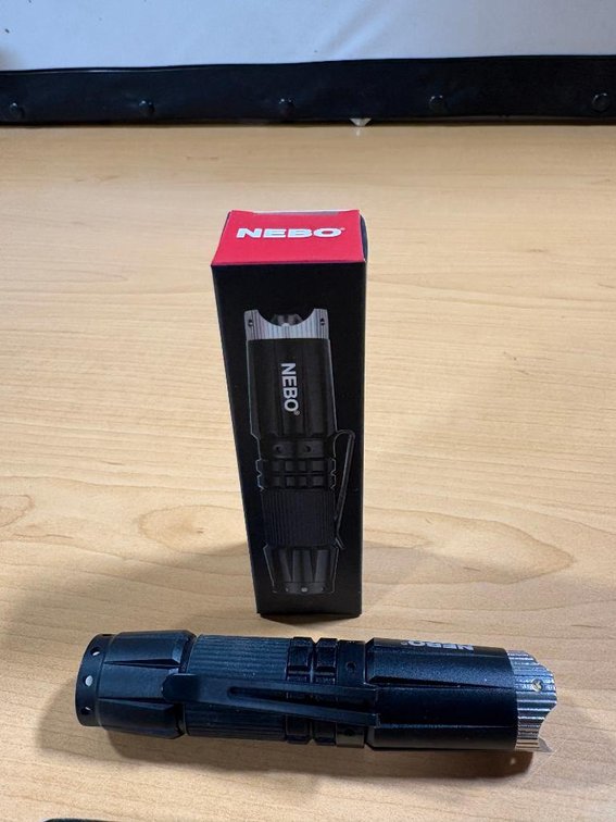 New, NEBO LED Rechargable Flashlight w/ Orig. Box