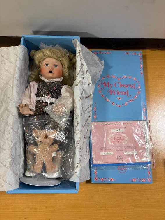 Knowles China Doll w/ Orig. Box