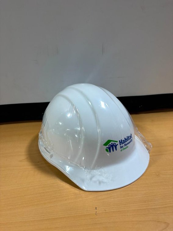 New Hard Hat and Work Gloves Set