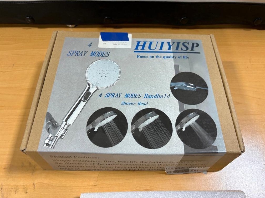 Huiyisp Shower Head, 4 Spray Modes