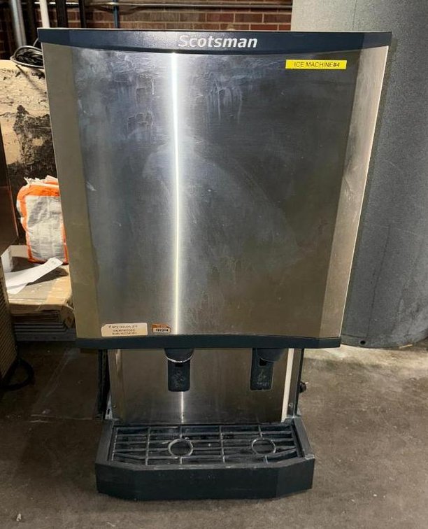 Scotsman HID540 Meridian Series Ice Maker and Water Dispenser, 40lb, Air-Cooled