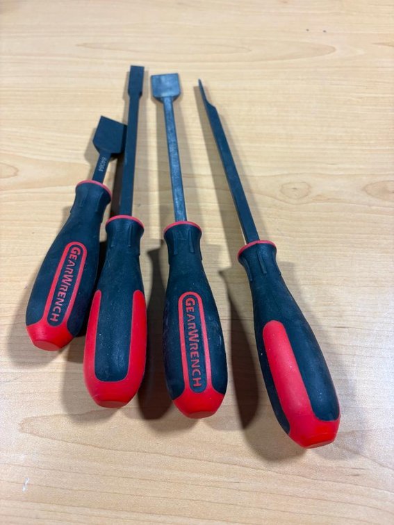 4pc Set, GearWrench Chisel / Pry Bar Set