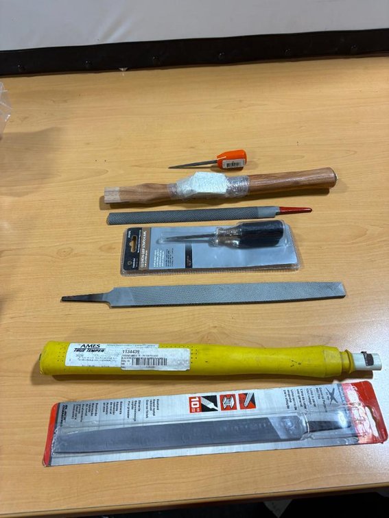 7 New Tools, 2 Awls, 2 Hammer Handles, 3 Files