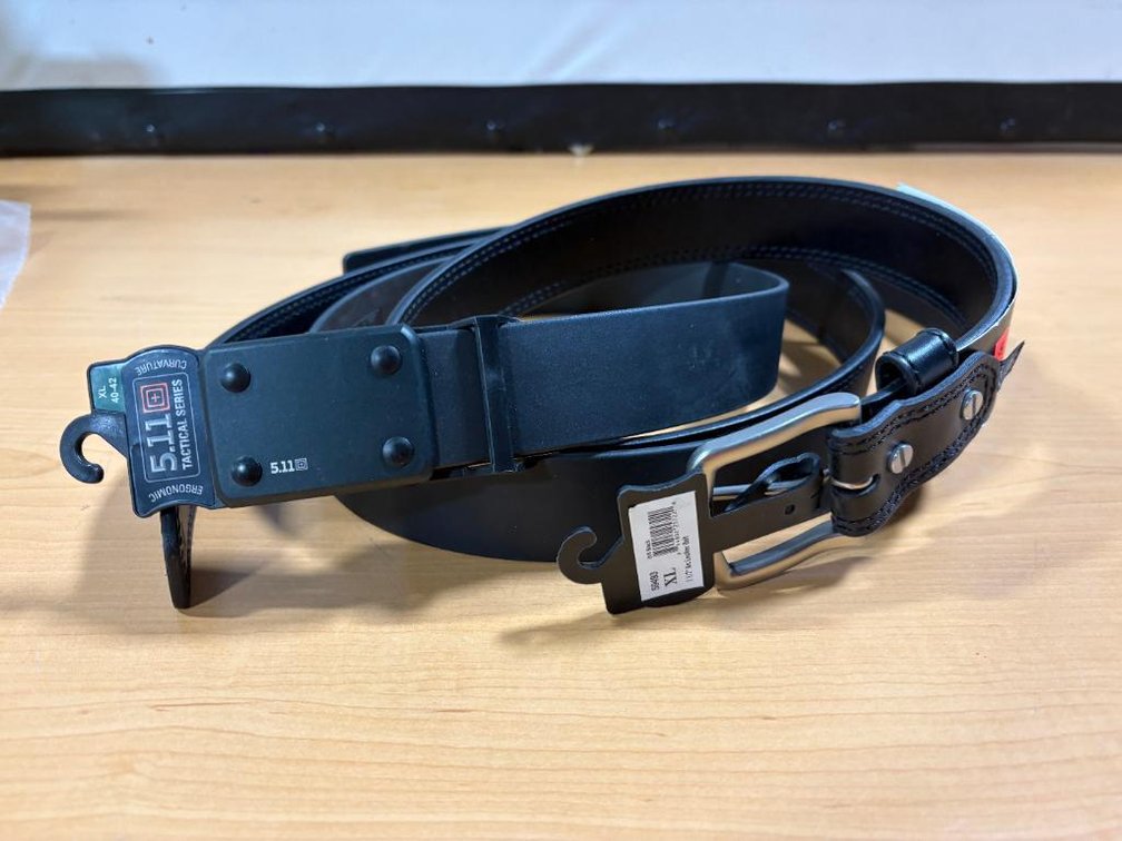 2 New 5.11 Tactical Law Enforcement Grade Utility Equipment Belts, ARC Belt, XL 40-42, XL
