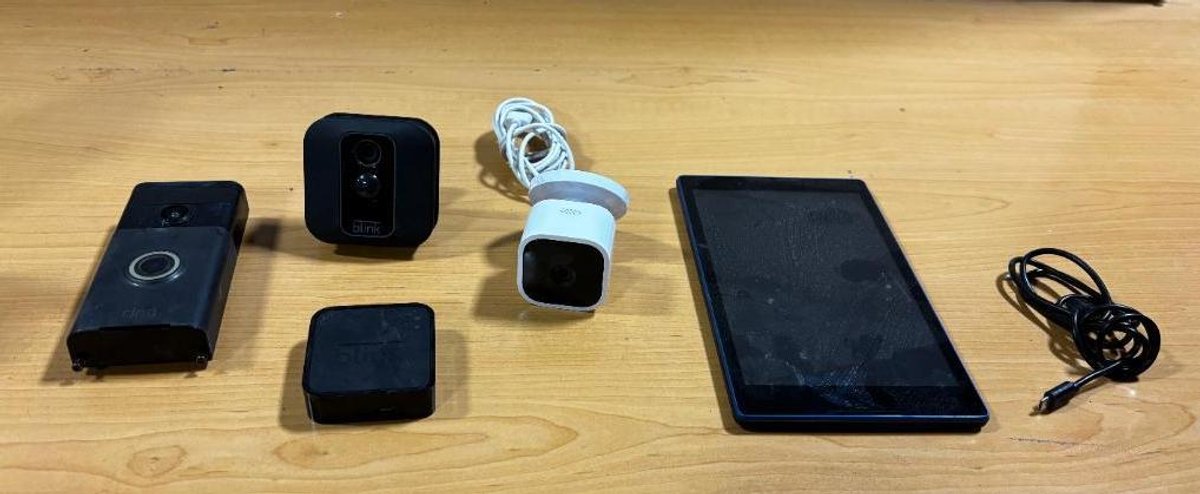 RING Camera equipment, Including Doorbell