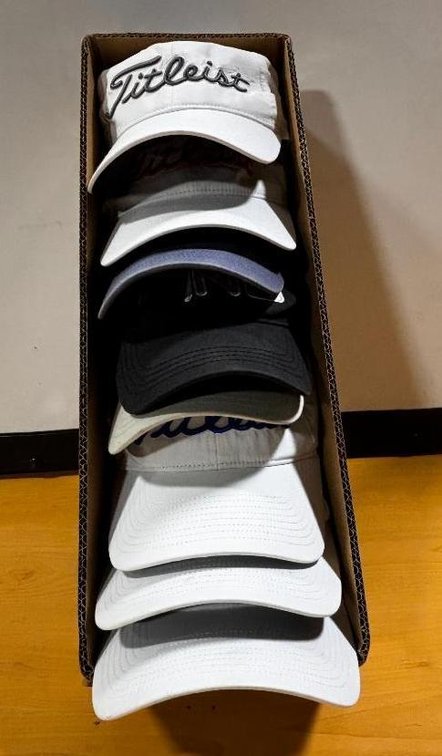 Lot of 8, Golf Hats & Visors, Titleist