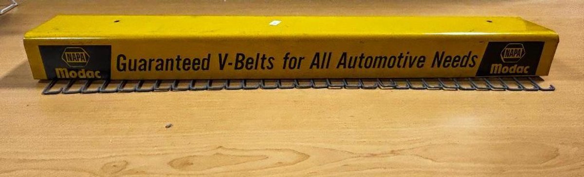 Vintage Petroliana NAPA Modac V-Belt Store Display