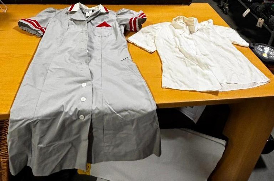 Authentic Woolworth's Nebraska Diner Waitress Uniforms