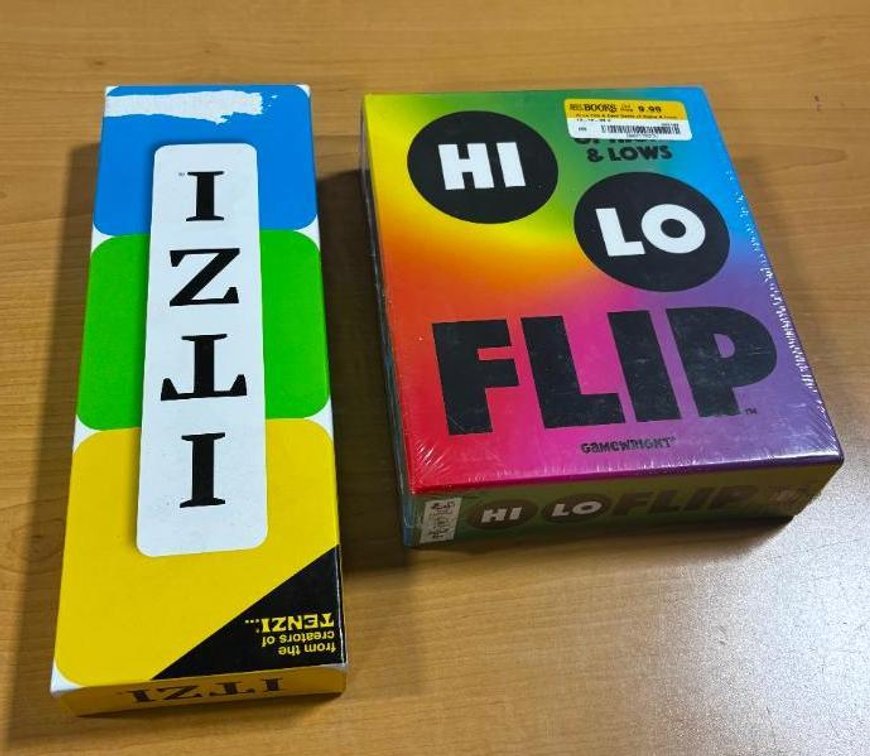 Board Games, New Hi Lo Flip by Gamewright, It'z Simple!
