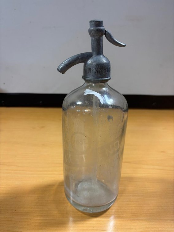 Antique West End Seltzer Bottle