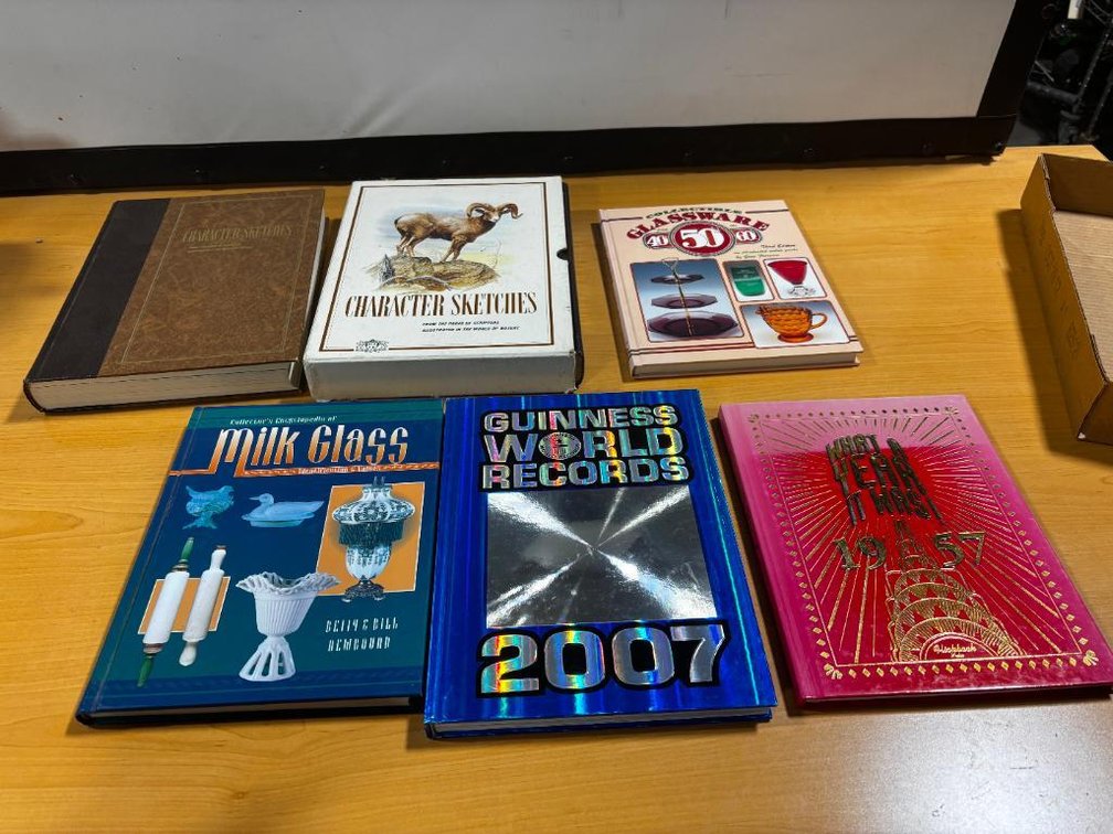 Antique Reference Books, Guinness World Records 2007, Character Sketches Book