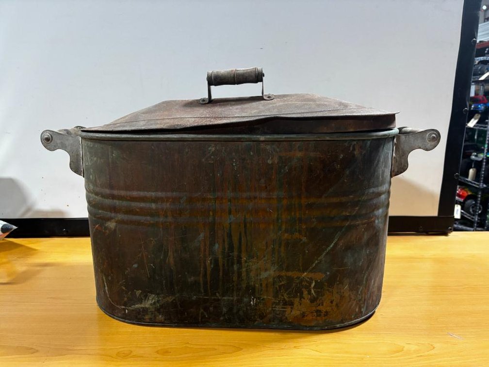 Antique Copper Boiler