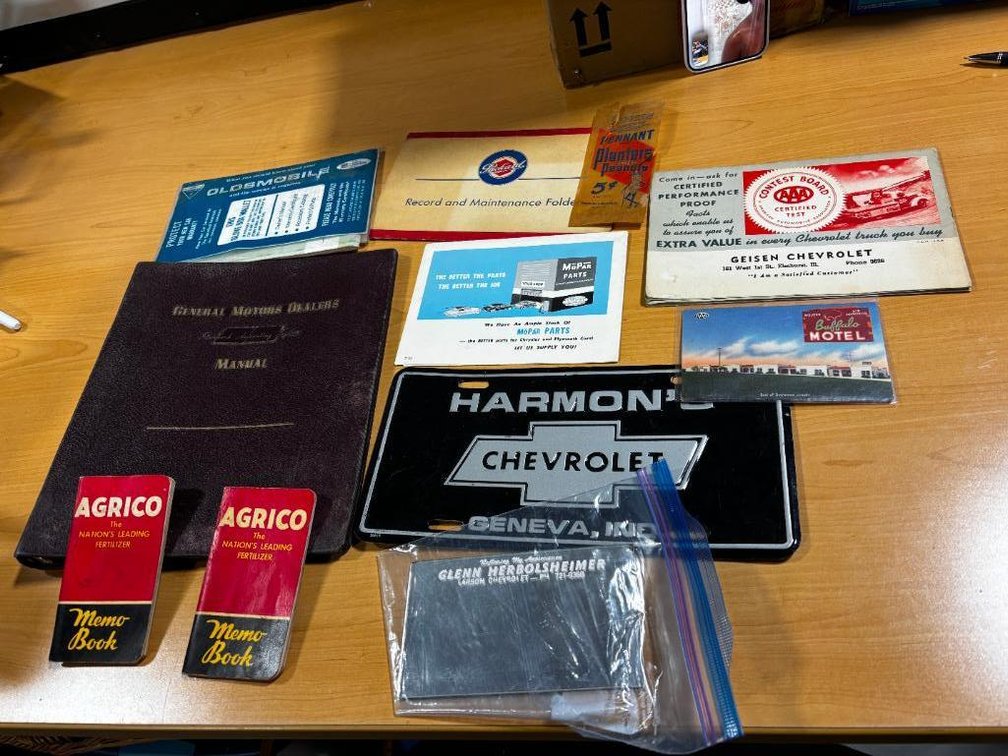 Misc. Vintage Travel and Car Related Ephemera