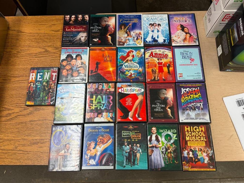 Lot of 21 Various DVD Movies, See Images for Titles and Details