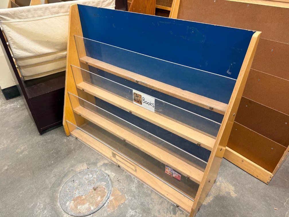 Front Facing Bookshelf w/ Acrylic Fronts