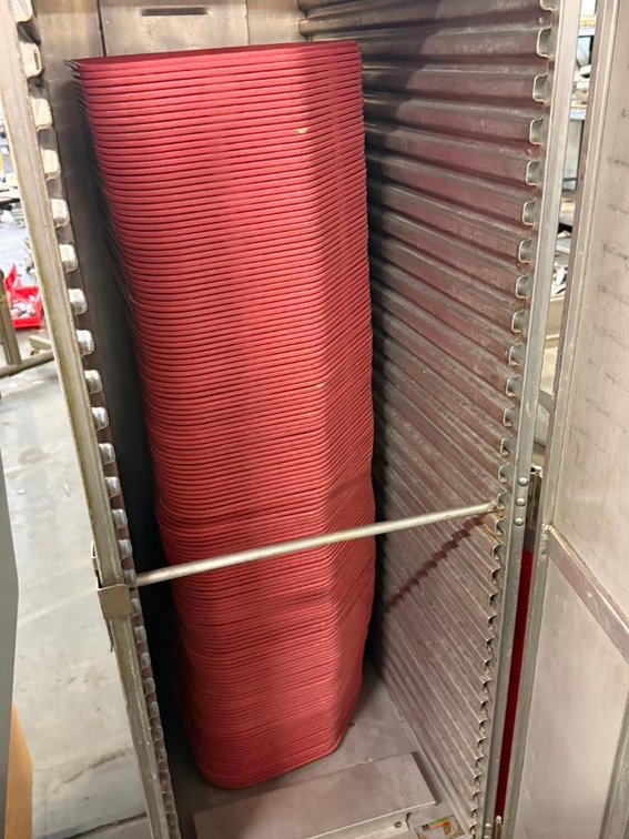 Approx. 140+- Cambro CamTray Cafeteria Trays, Model 1418TR 14in x 18in w/ OPS Logo