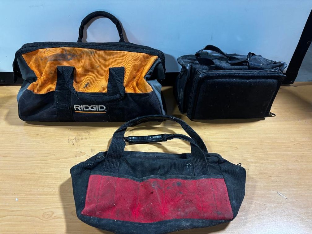Lot of 3 Tool Bags