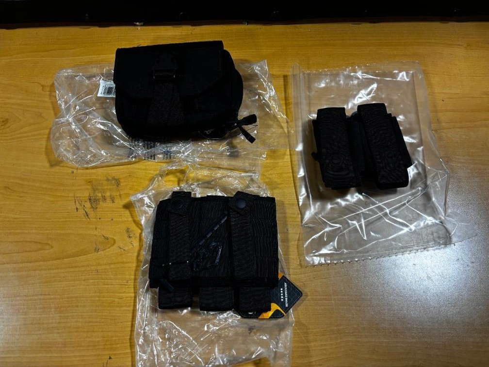 Lot of 3, Condor Tactical Gear Pouches  / Tacos / Molles