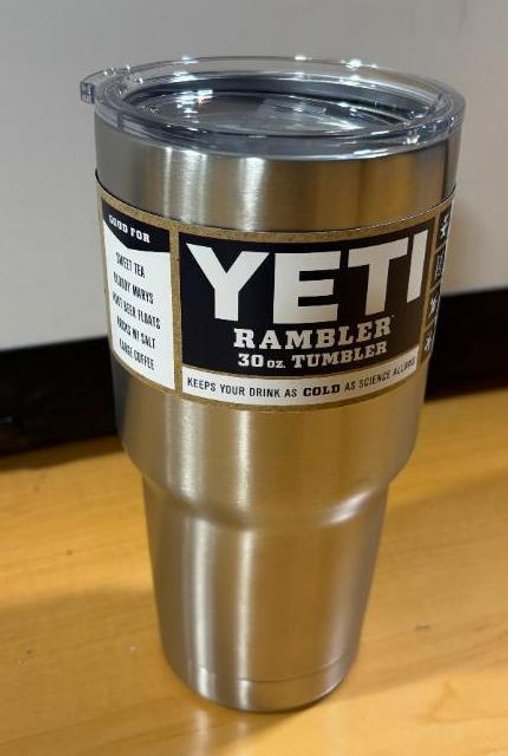 New, YETI 30oz Rambler Tumbler