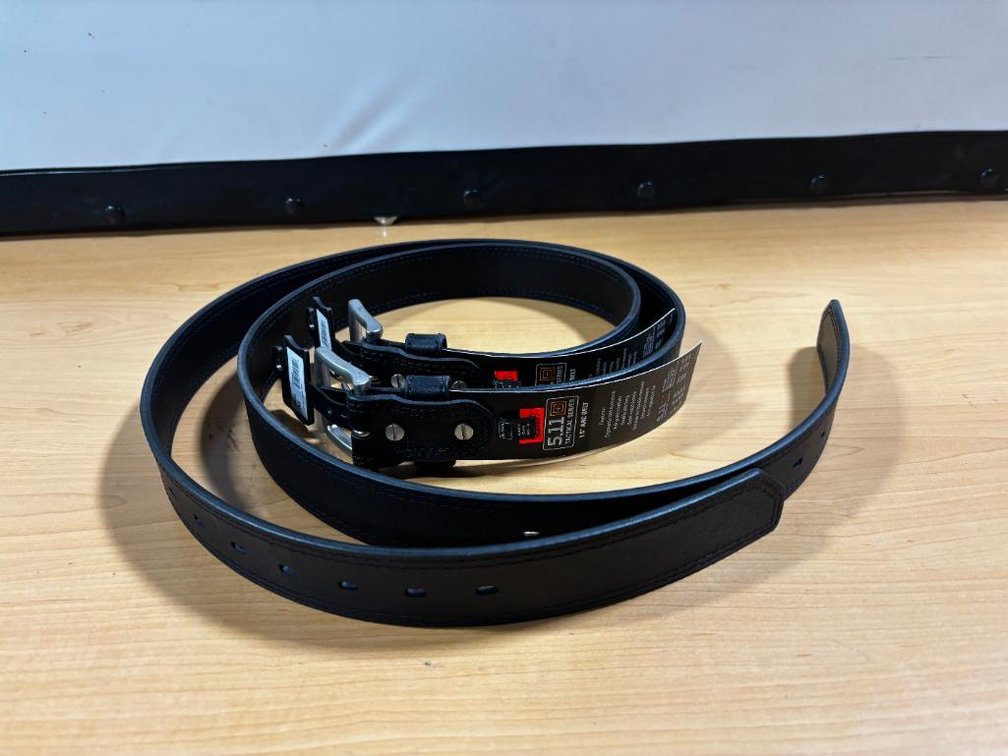 Lot of 3, 5.11 Tactical Series 1.5in Arc Belt, Tactical Gear Belt, M 32-34, NEW