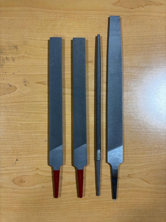 Lot of 4 New Files, Nicholseon, Flat Bastart (That's what it says) - Brand New Files