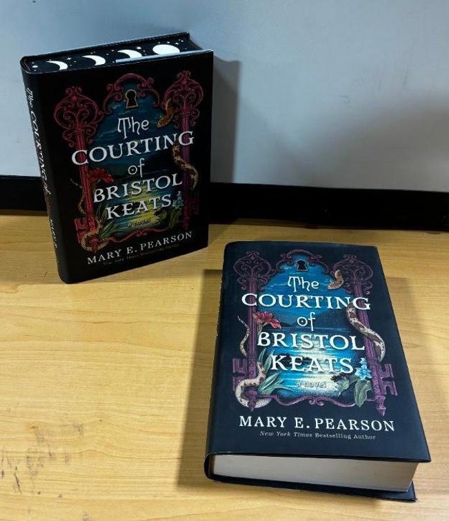 Two New Books, The Courting of Bristol Keats by Mary E. Pearson, New York Times Best Selling Author