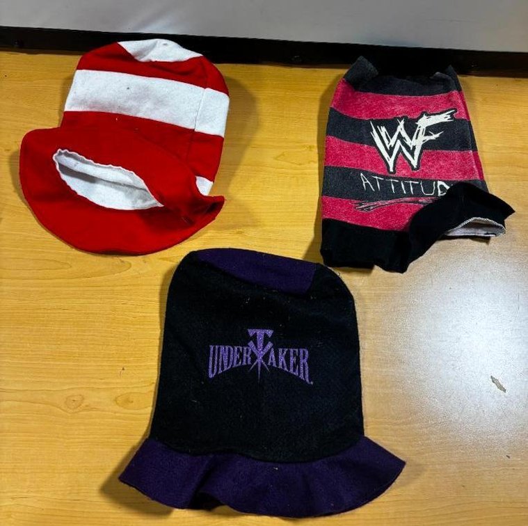Vintage WWF Hats, WWF Attitude, The Undertaker