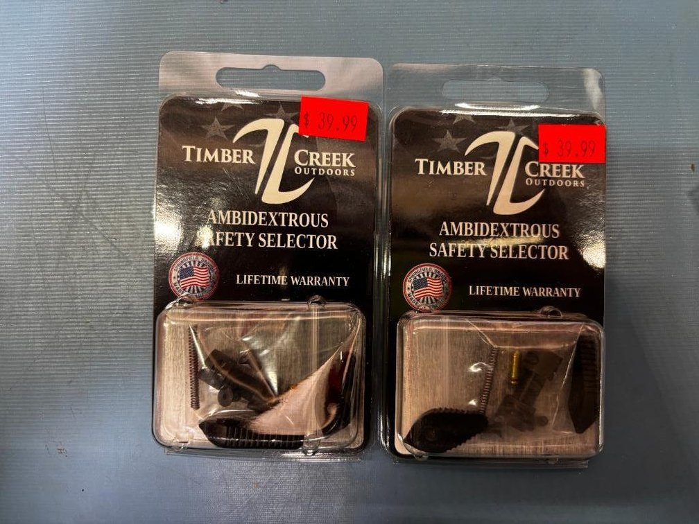Lot of 2, New, Timber Creek Ambidextrous Safety Selectors