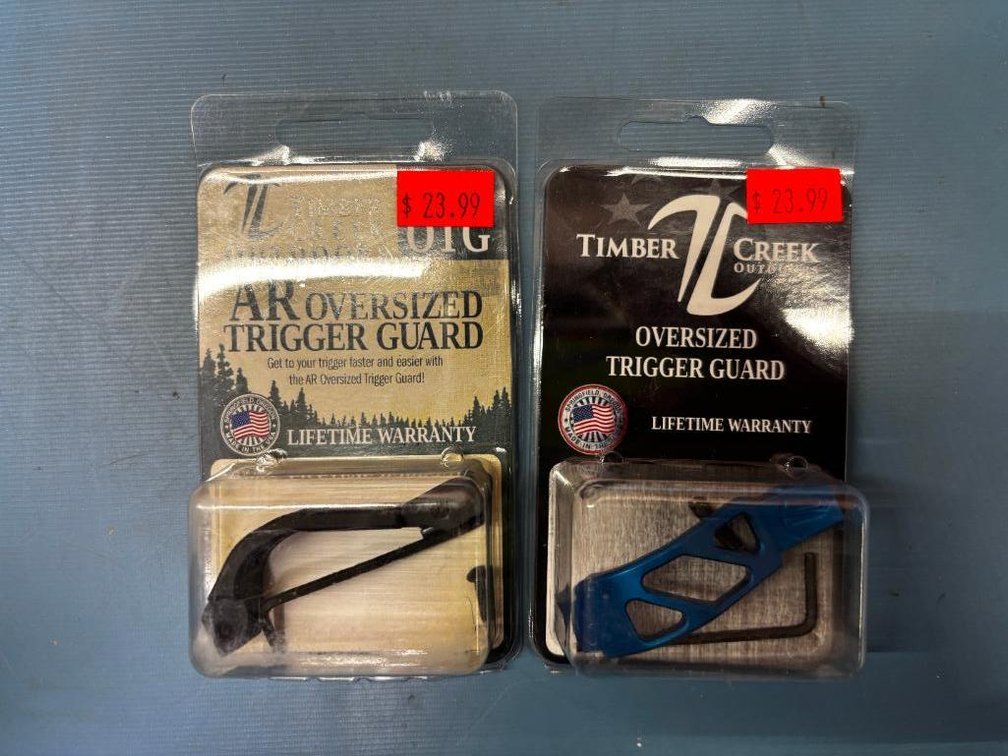Lot of 2, New, OTG & Timber Creek AR Oversized Trigger Guards