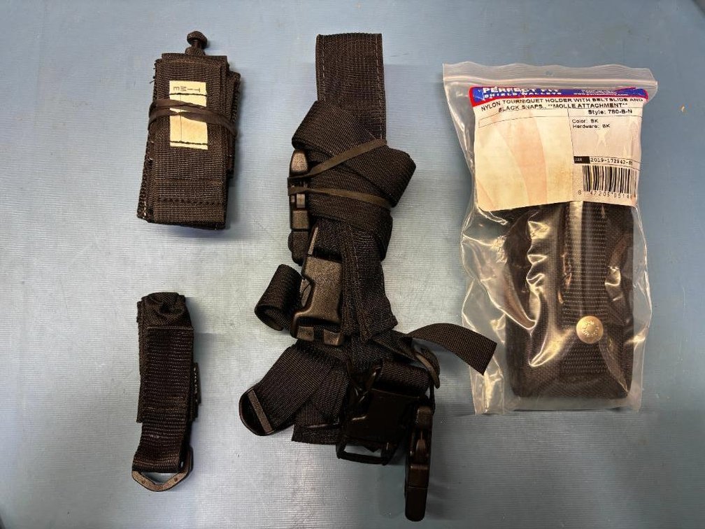 New Tactical Straps and Perfect Shield Tourniquet Holder