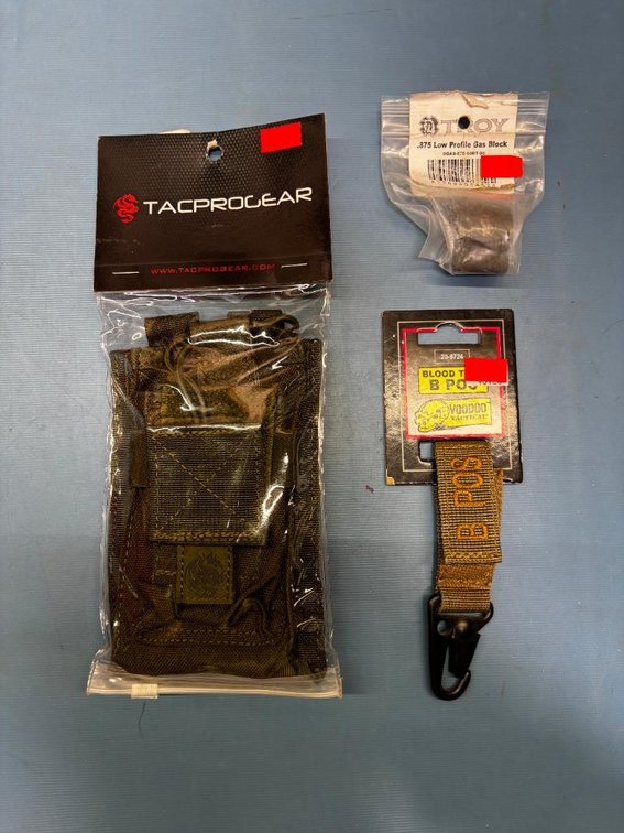 New Tactical Gear, Duty Belt Accessories, Troy .875 Low Profile Gas Block