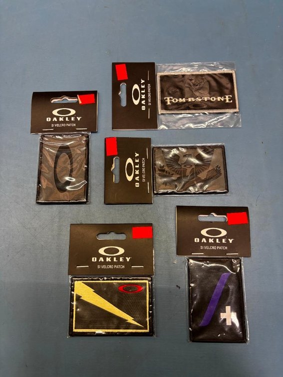 Lot of 5, Oakley 2A / Tactical Related Patches, NEW