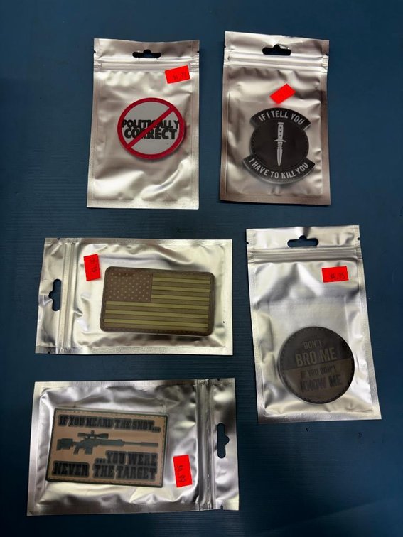 Lot of 5, Oakley 2A / Tactical Related Patches, NEW