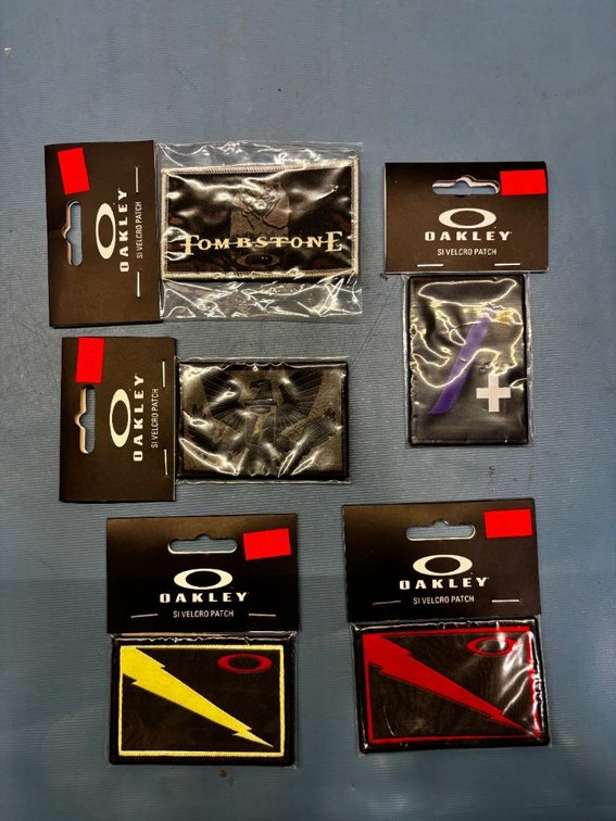 Lot of 5, Oakley 2A / Tactical Related Patches, NEW