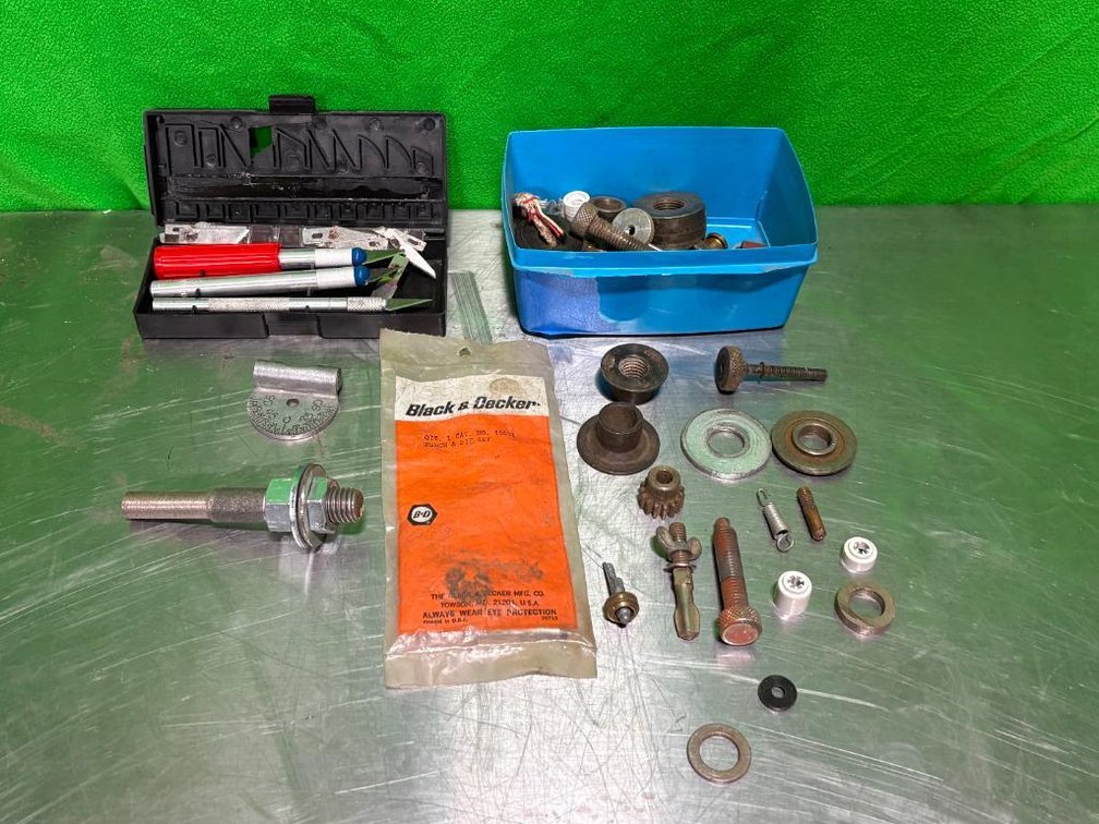Group of Hardware, and Exacto Knives