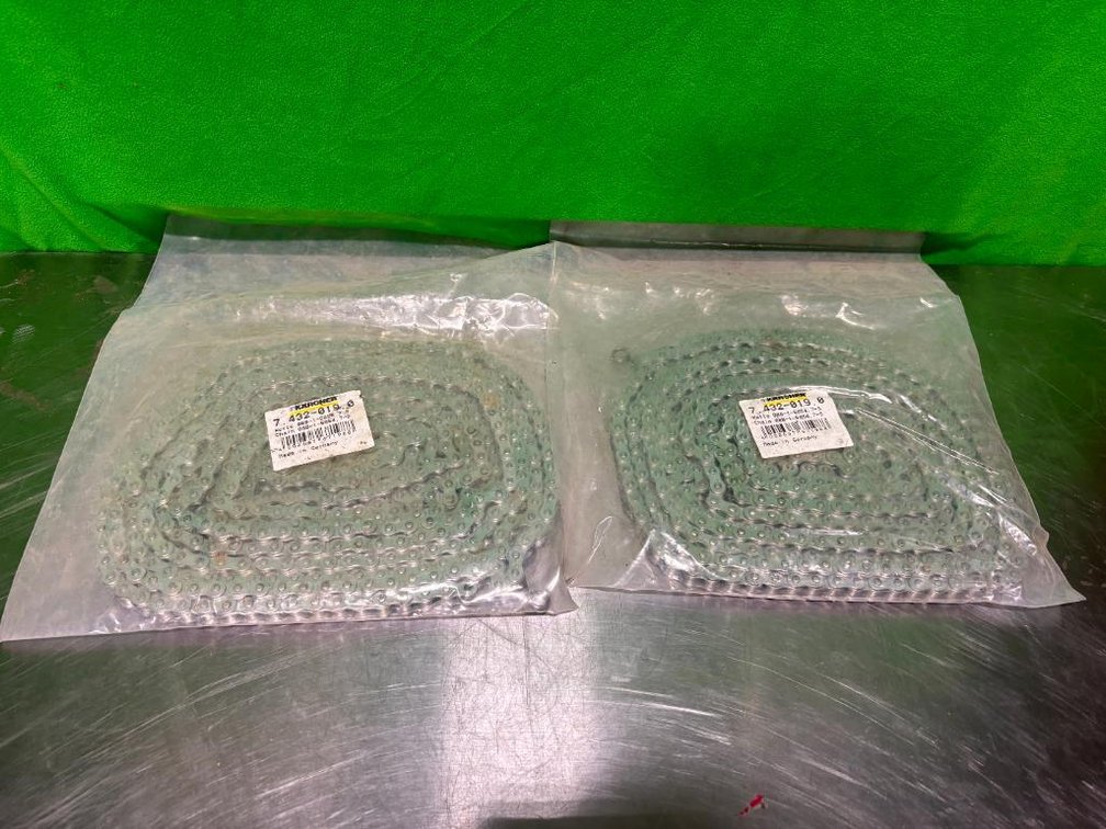 Lot of 2, New, Karcher Roller Chain, 7.432-019.0