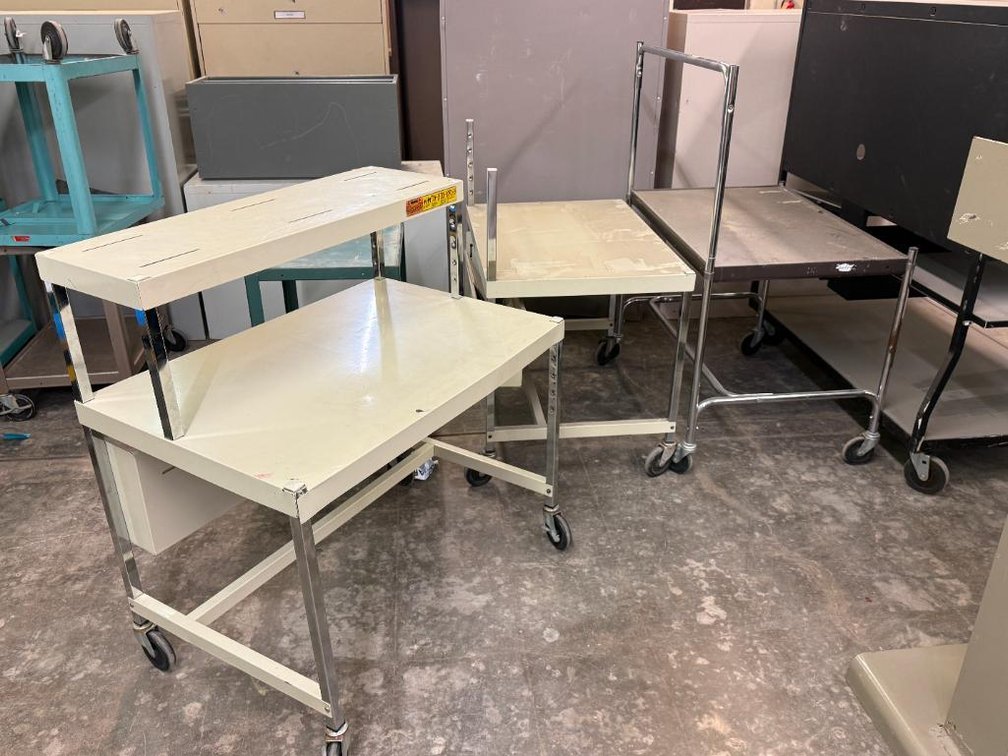 Lot of 3, Mobile Work Stations