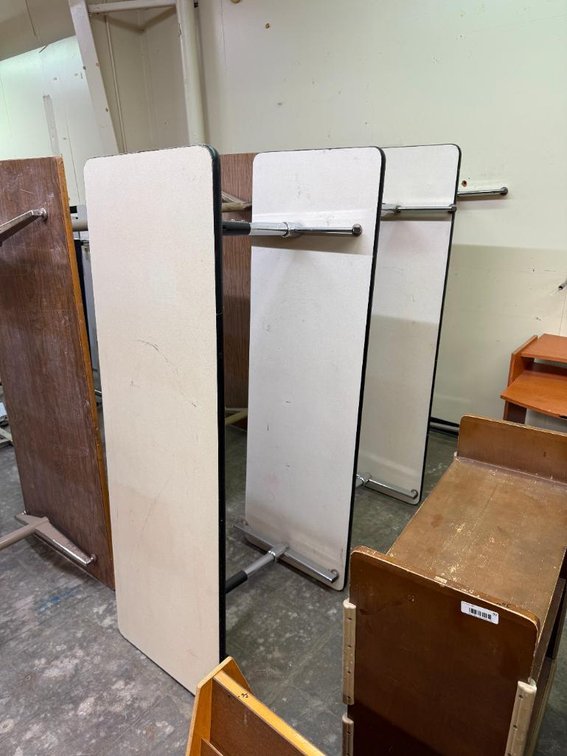 Lot of 3, Adjustable Height Work Tables, 72in x 24in