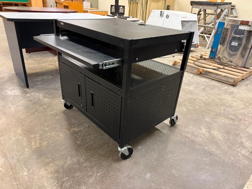 Metal Mobile Work and Storage Cabinet