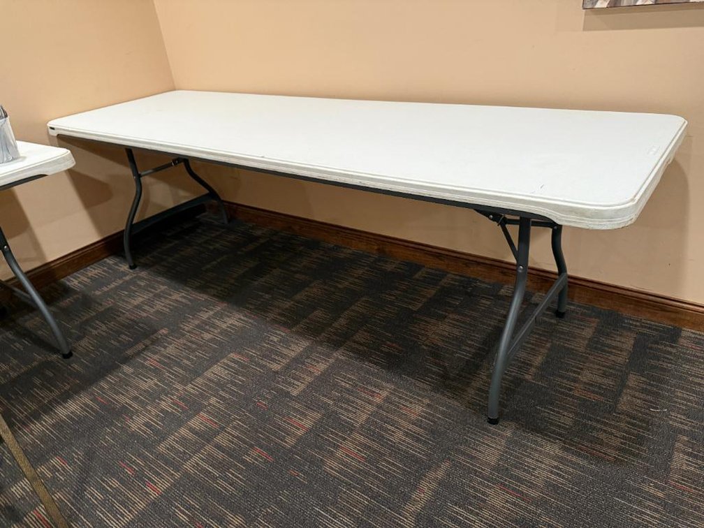 Lifetime 8ft Folding Banquet Table
