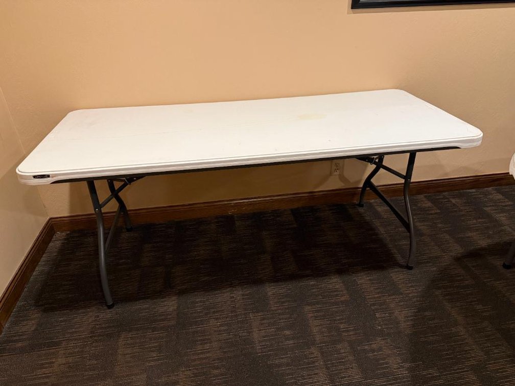 Lifetime 6ft  Folding Banquet Table