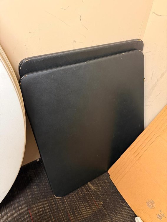 Two Folding Card Tables, 30in