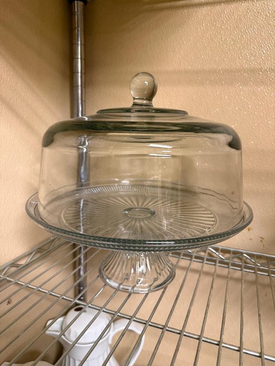 Threshold 2pc Cake Stand w/ Glass Dome