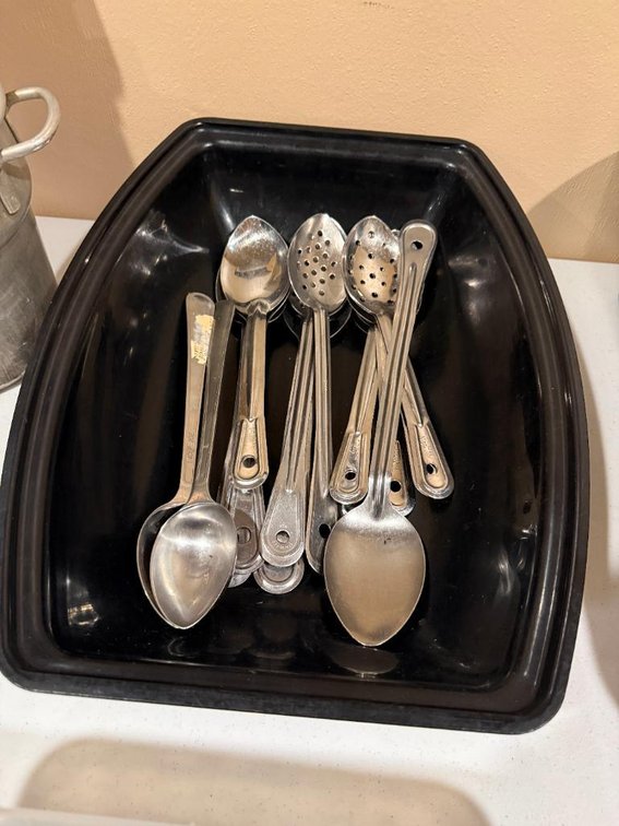 Group of Serving Spoons