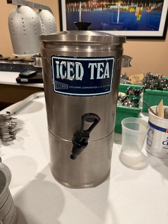 Ice Tea Beverage Dispenser